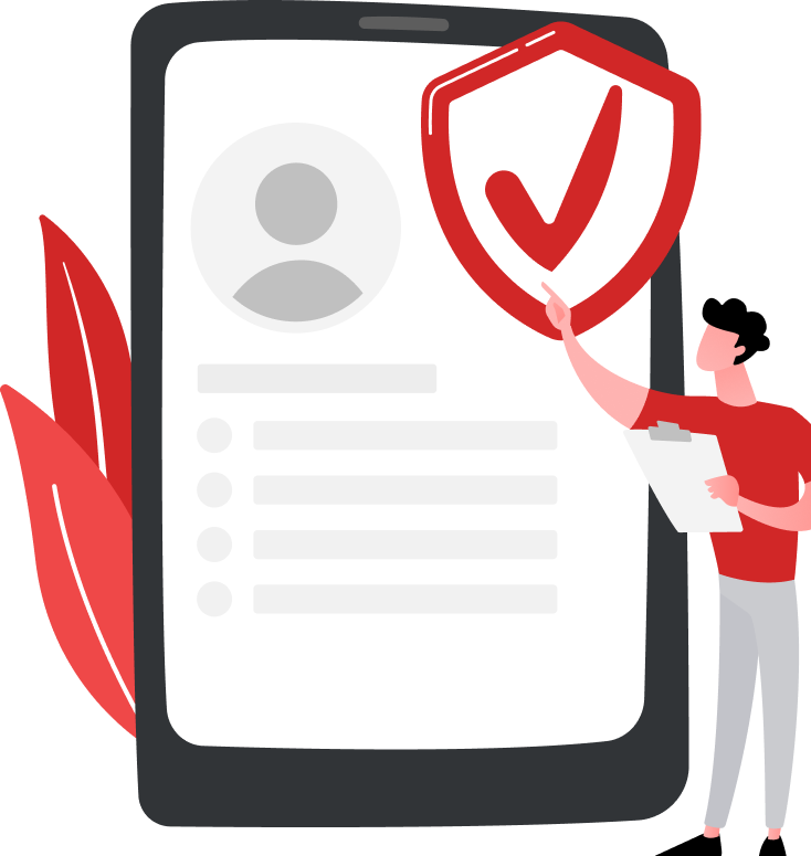 Declaration confirmation illustration