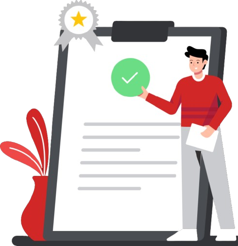 Declaration confirmation illustration