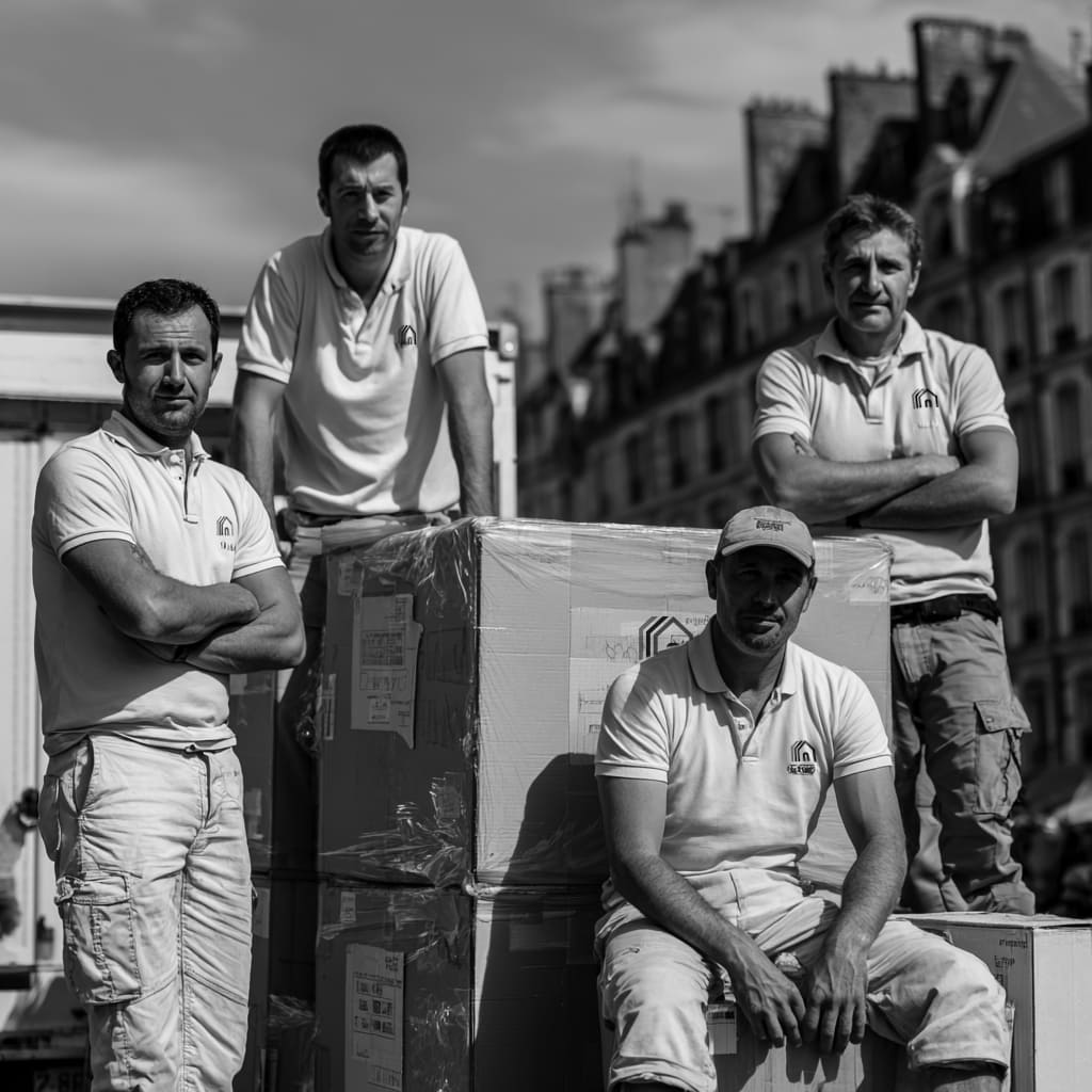 équipe de déménageurs à lyon