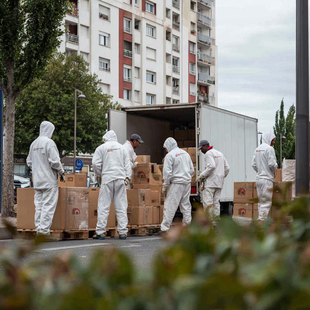 des déménageurs professionnels font un déménagement pas cher a Marseille