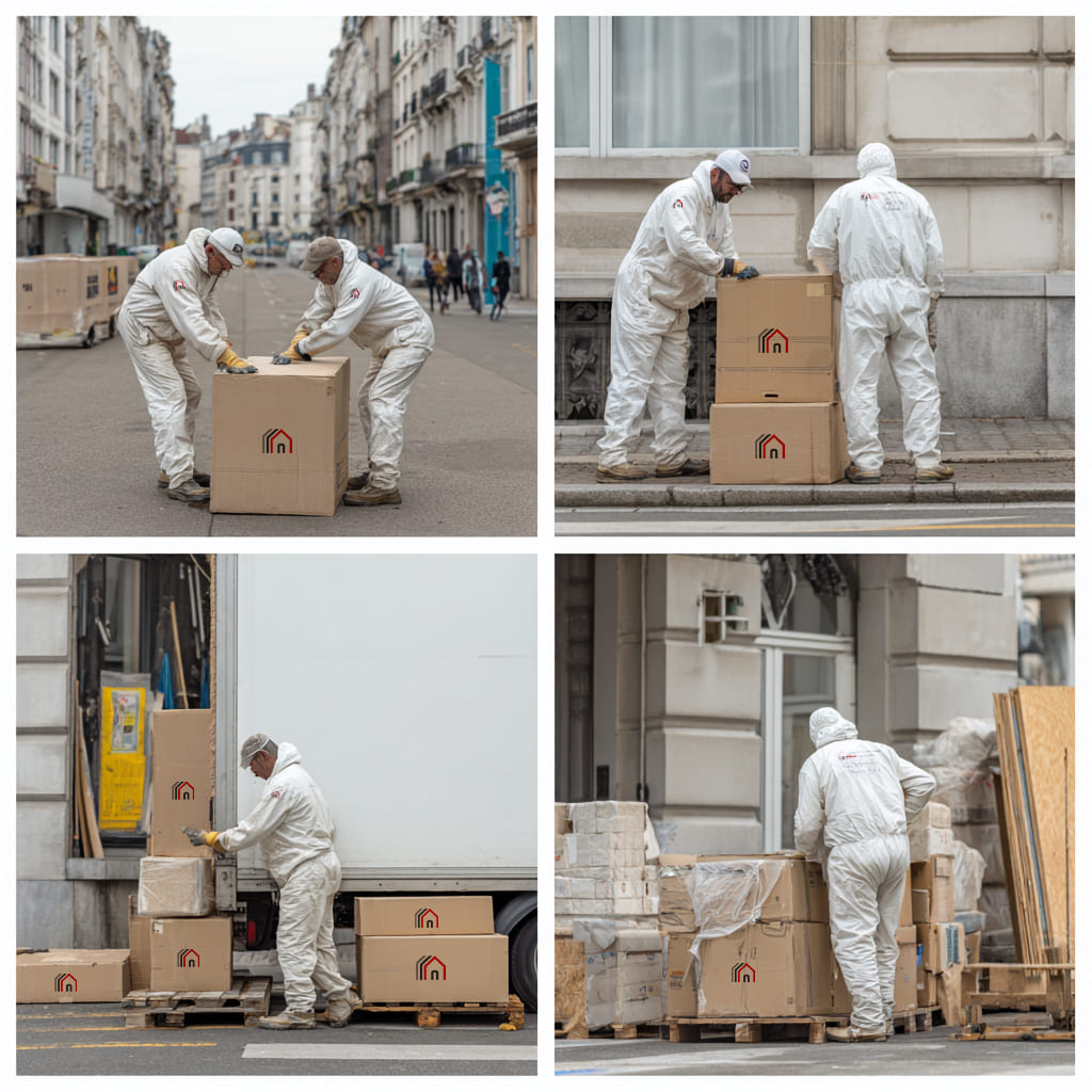 des déménageurs a Reims font un déménagement pas cher